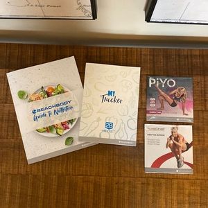 Beachbody DVDs and guides